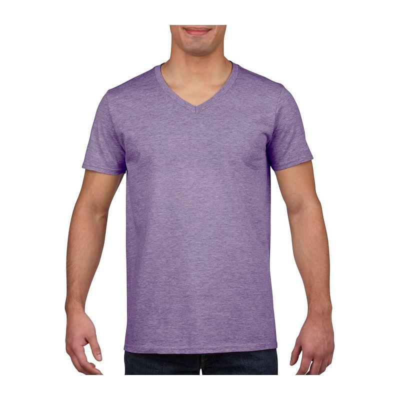 Tricou mânecă scurtă bărbat guler în V GI64V00  Mov XL