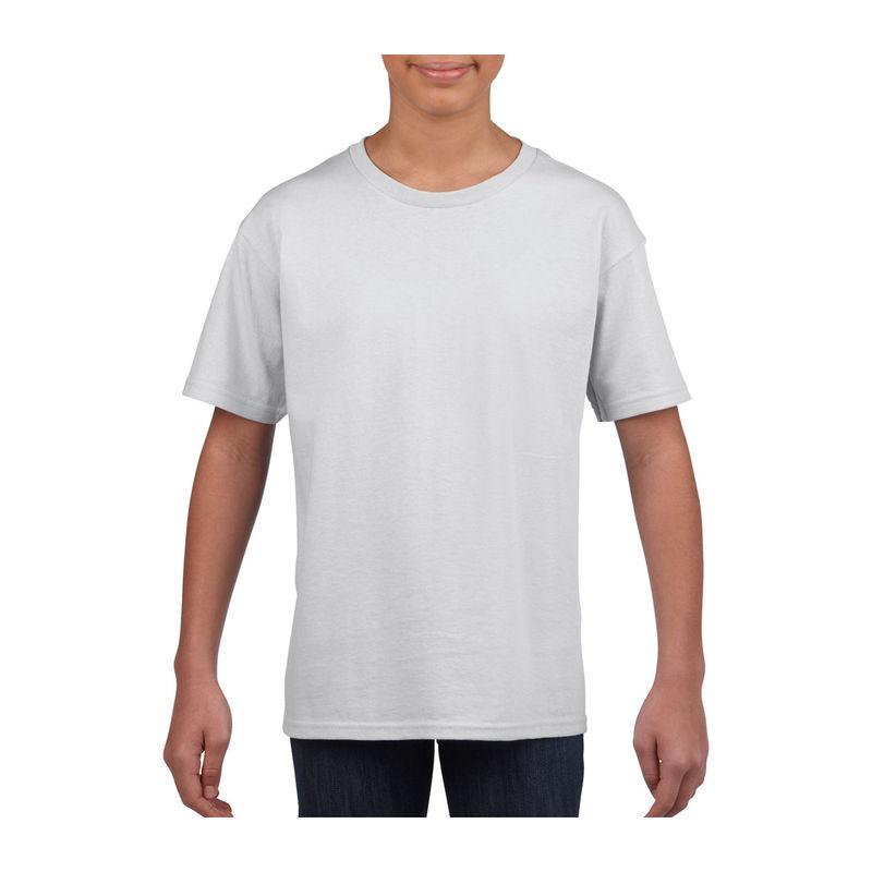 Tricou mânecă scurtă bărbat GIB64000 White XL
