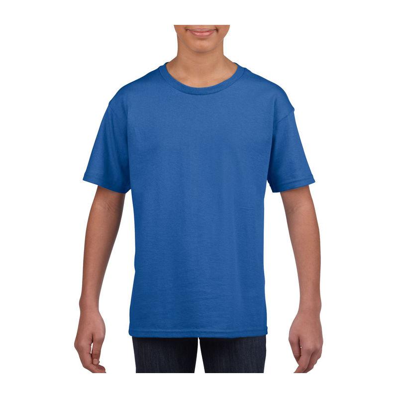 Tricou mânecă scurtă bărbat GIB64000 Albastru XL