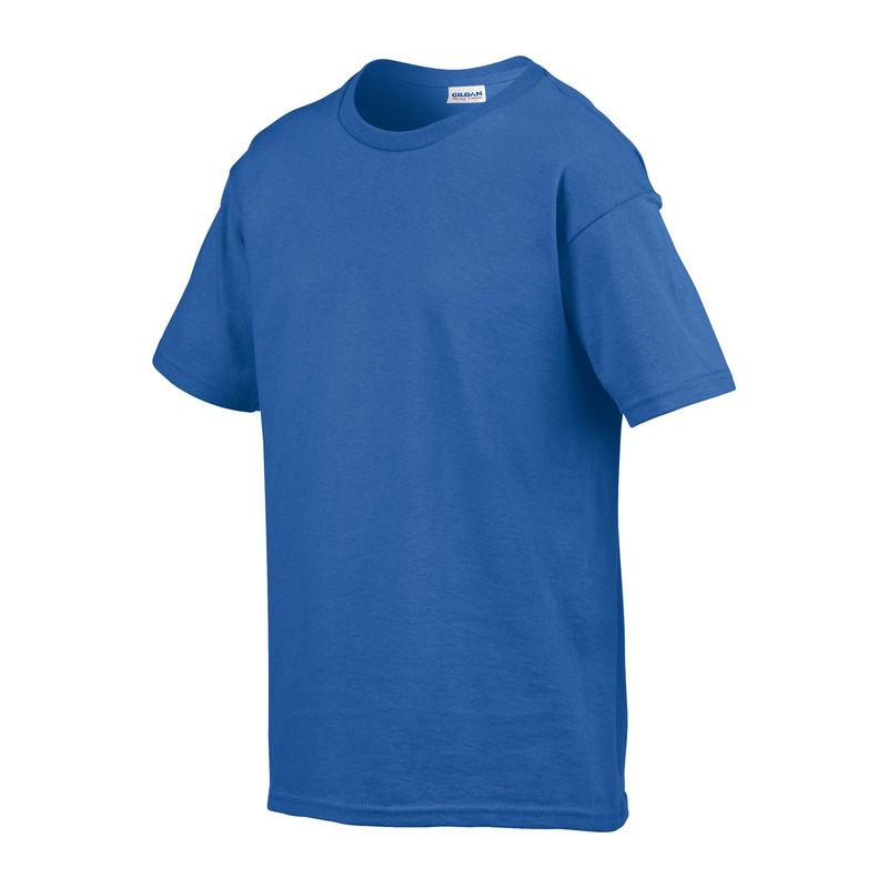 Tricou mânecă scurtă bărbat GIB64000 Albastru L