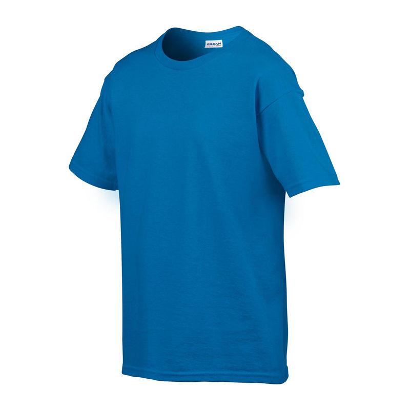 Tricou mânecă scurtă bărbat GIB64000 Albastru L