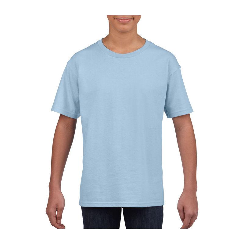 Tricou mânecă scurtă bărbat GIB64000 Light Blue
