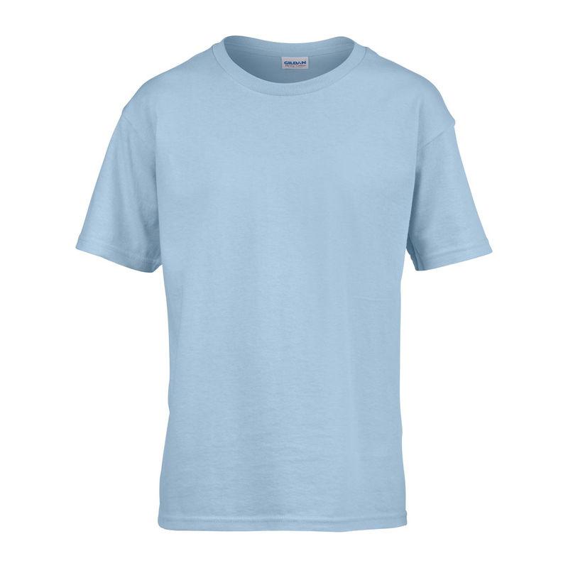 Tricou mânecă scurtă bărbat GIB64000 Albastru L