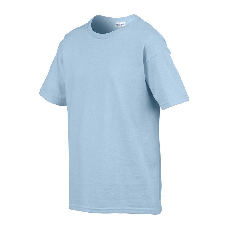 Tricou mânecă scurtă bărbat GIB64000 Albastru L