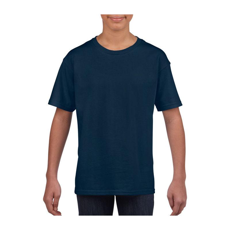 Tricou mânecă scurtă bărbat GIB64000 Albastru XL