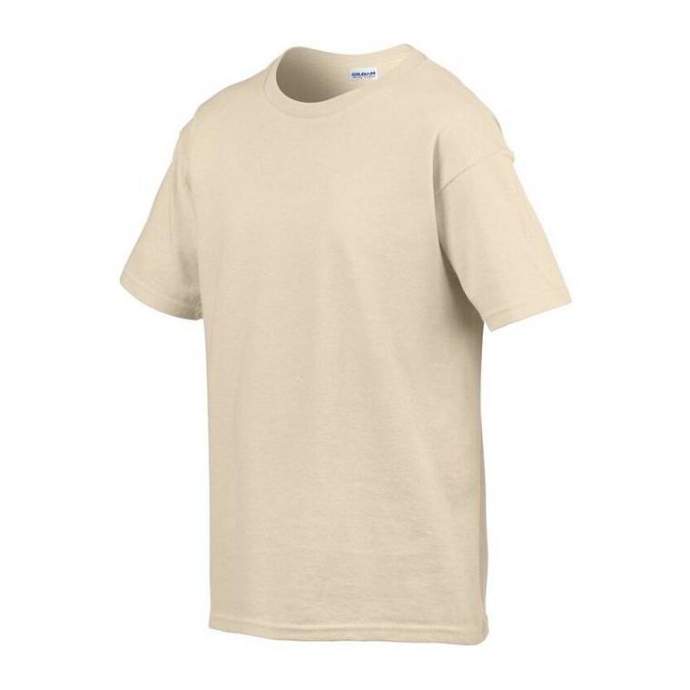 Tricou mânecă scurtă bărbat GIB64000 Beige S