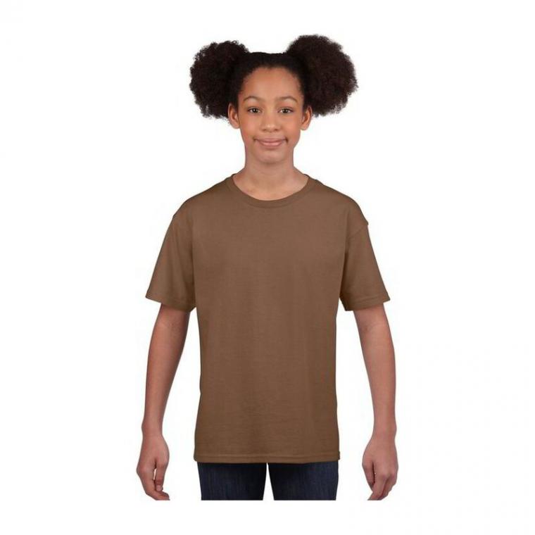 Tricou mânecă scurtă bărbat GIB64000 Maro XS