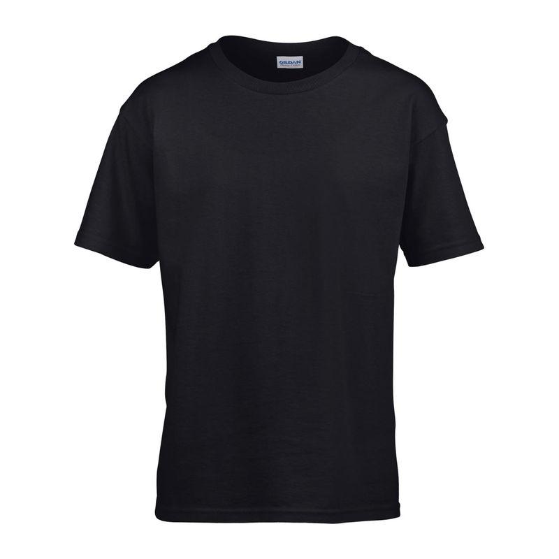 Tricou mânecă scurtă bărbat GIB64000 Negru L