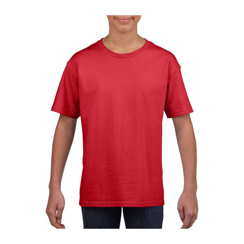 Tricou mânecă scurtă bărbat GIB64000 Rosu