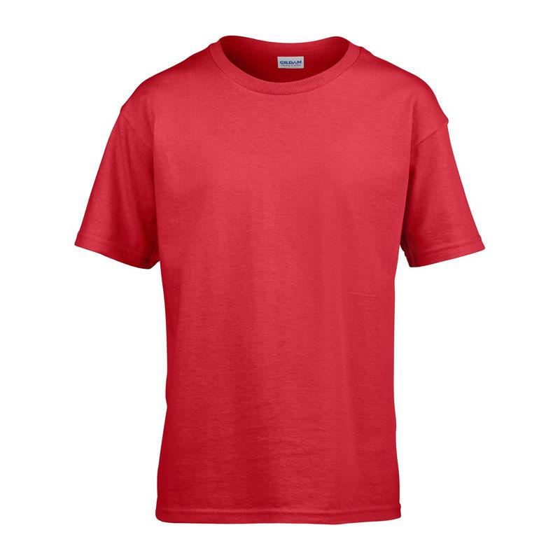 Tricou mânecă scurtă bărbat GIB64000 Rosu XL