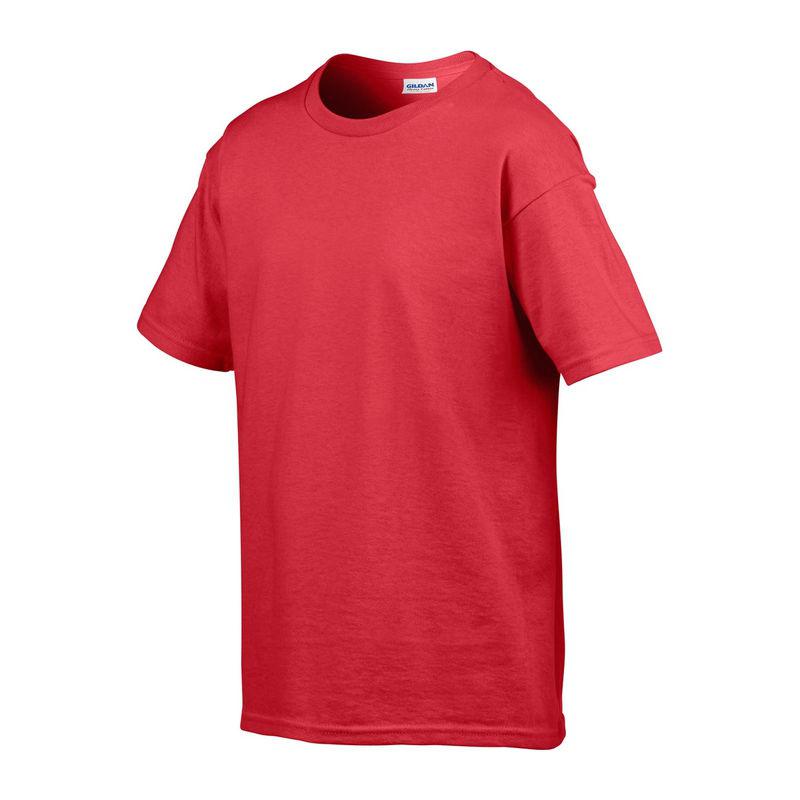 Tricou mânecă scurtă bărbat GIB64000 Rosu S