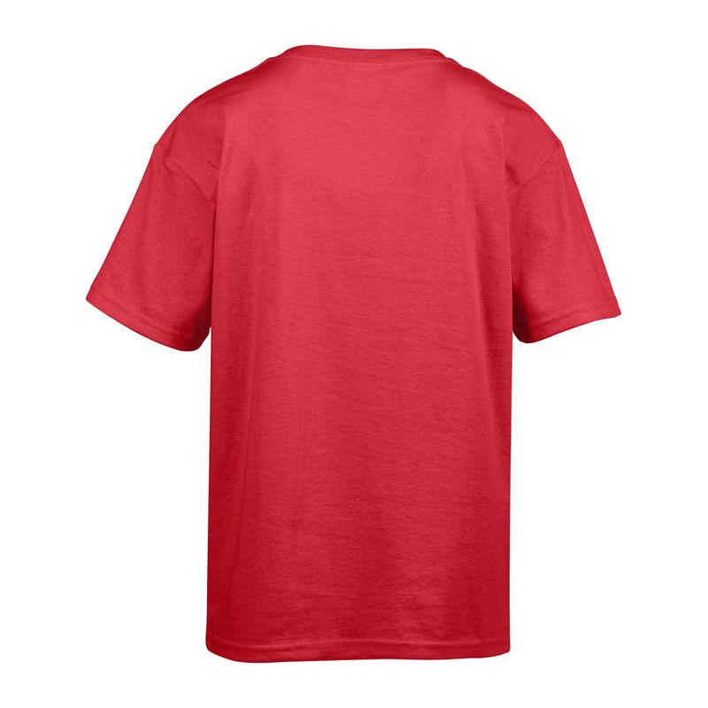 Tricou mânecă scurtă bărbat GIB64000 Rosu XL