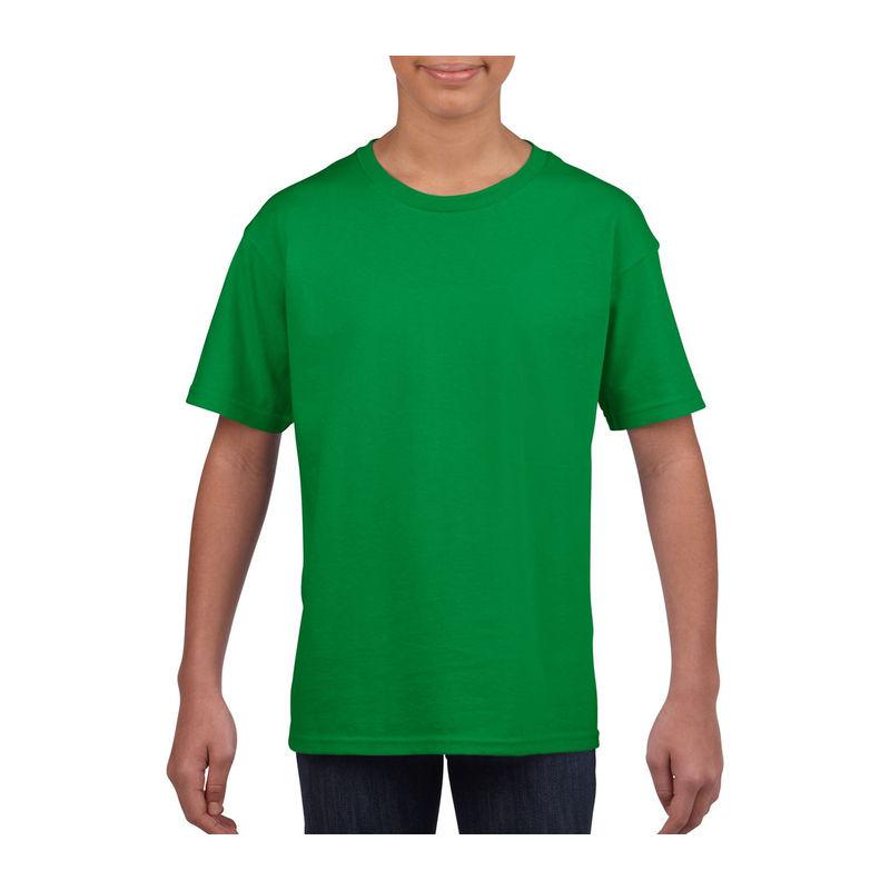 Tricou mânecă scurtă bărbat GIB64000 Verde L