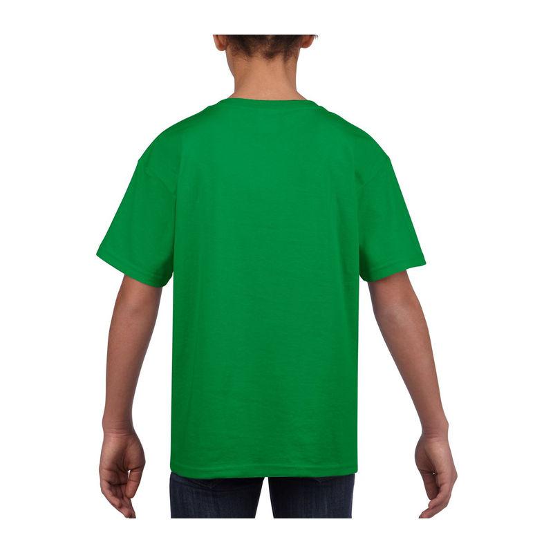 Tricou mânecă scurtă bărbat GIB64000 Verde XS