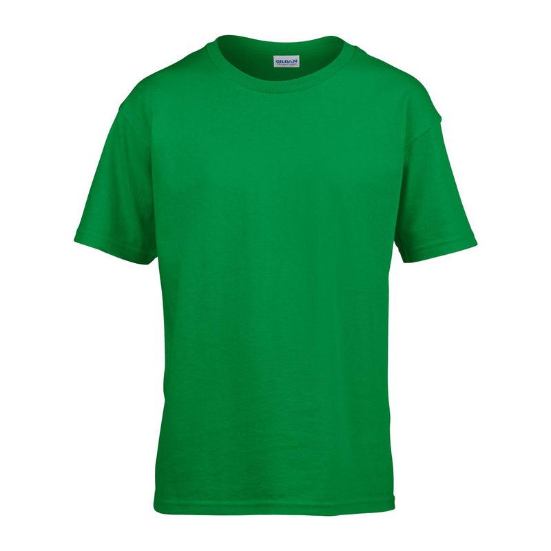 Tricou mânecă scurtă bărbat GIB64000 Verde XS