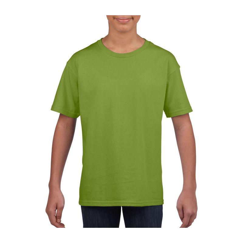 Tricou mânecă scurtă bărbat GIB64000 Verde XS