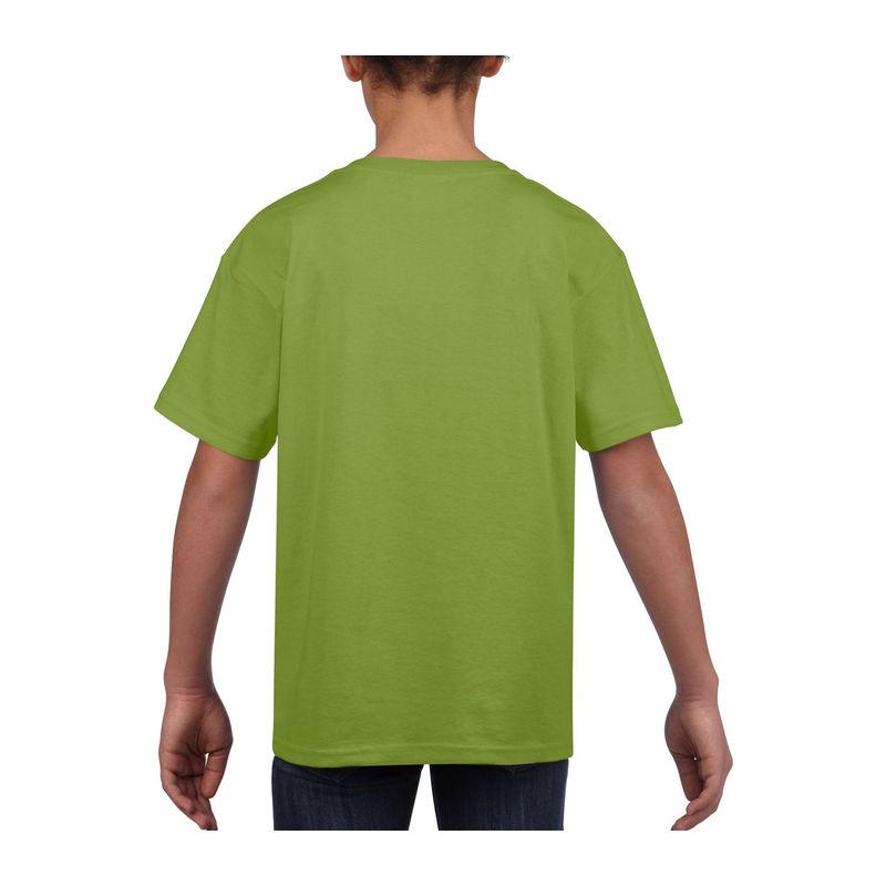 Tricou mânecă scurtă bărbat GIB64000 Verde XS