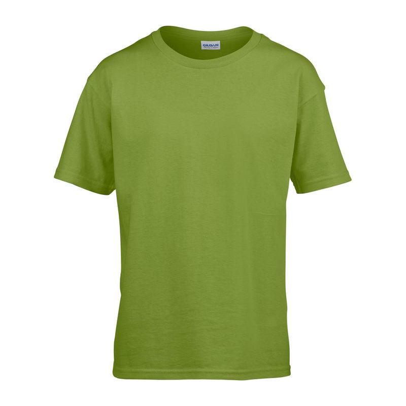 Tricou mânecă scurtă bărbat GIB64000 Verde XS