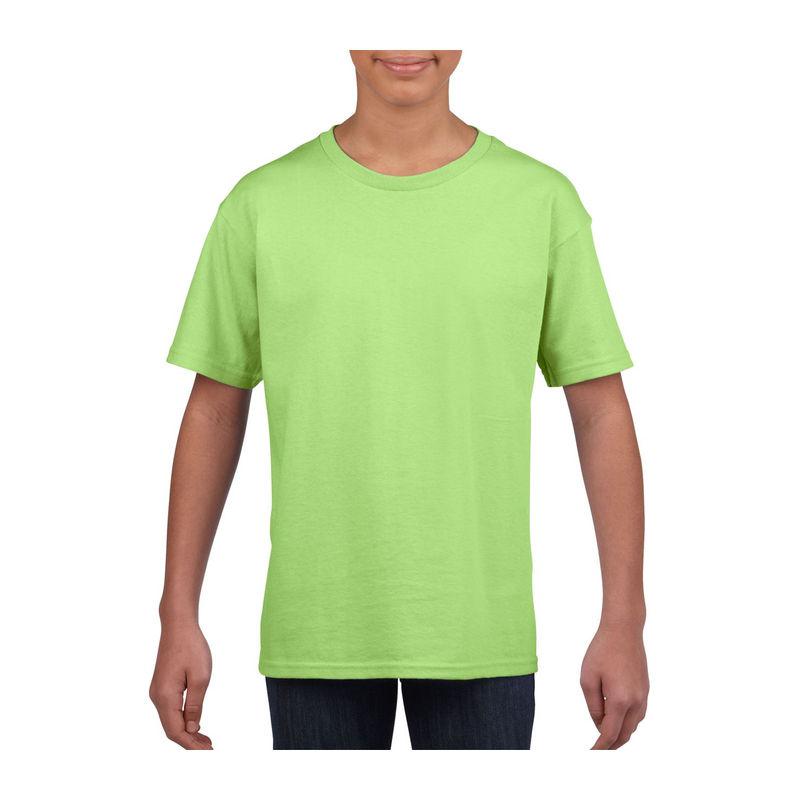 Tricou mânecă scurtă bărbat GIB64000 Verde XS