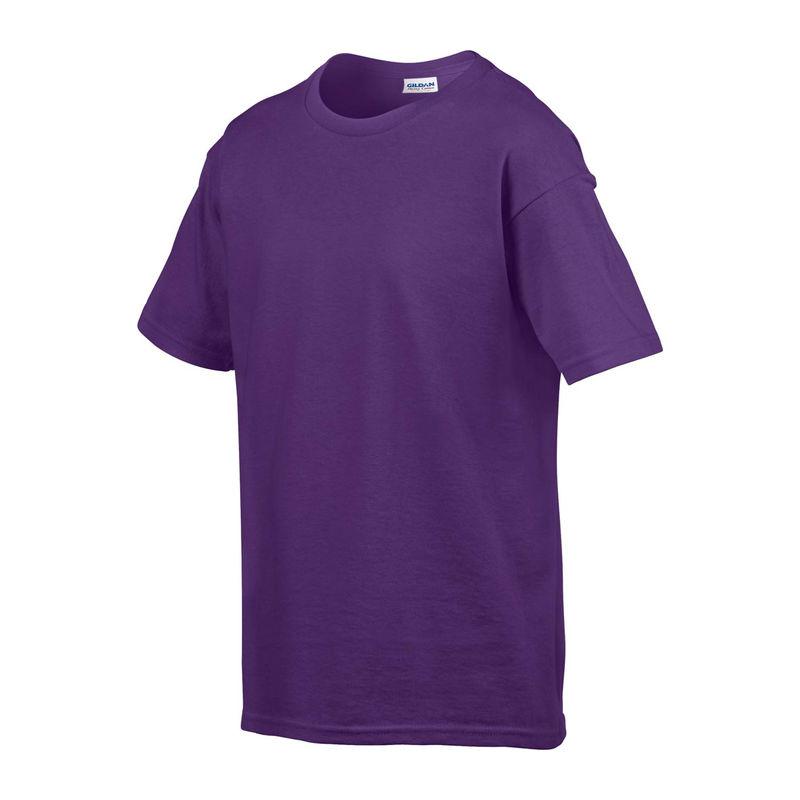 Tricou mânecă scurtă bărbat GIB64000 Mov L