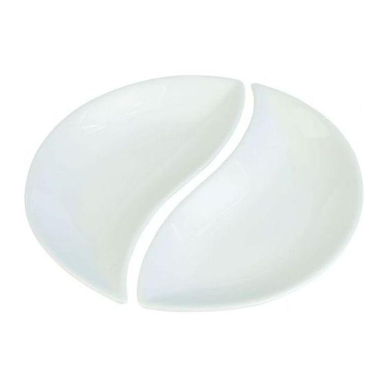 Set 2 boluri MOTRIL Alb