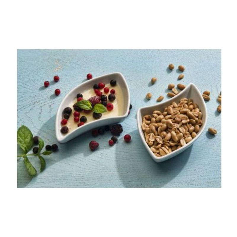 Set 2 boluri MOTRIL Alb