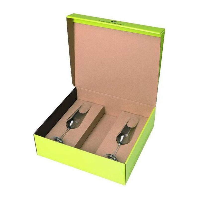 Set pahare cristal șampanie PAPUA Mixt