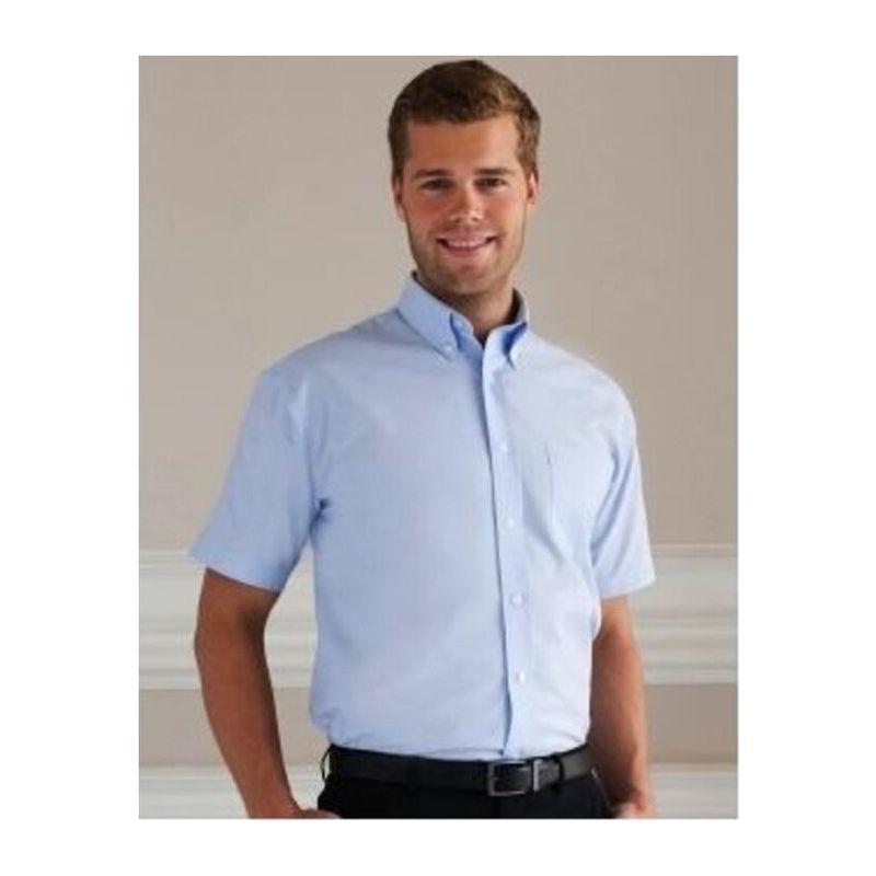 Cămasă mânecă scurtă 933M HIRT Oxford Blue 4XL