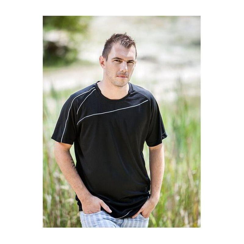 Tricou funcțional Rila Men Negru