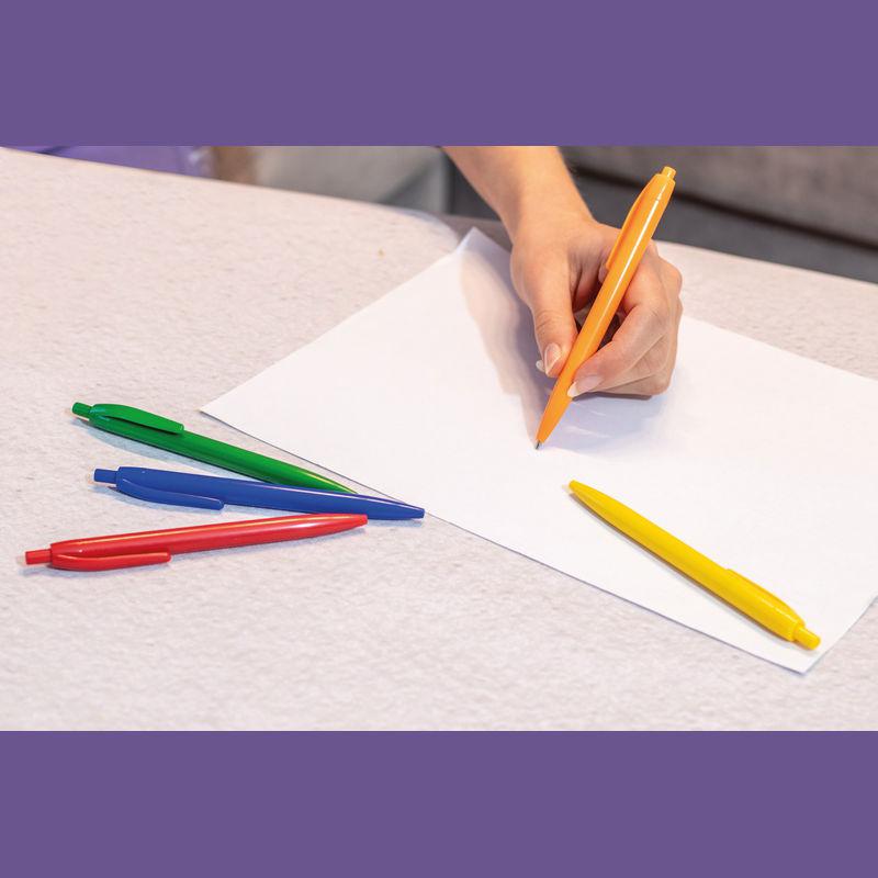 Pix solid din plastic Albastru