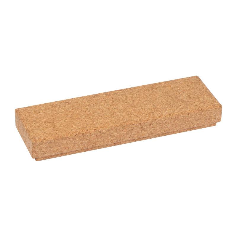 Pix elegant din metal și plută Beige
