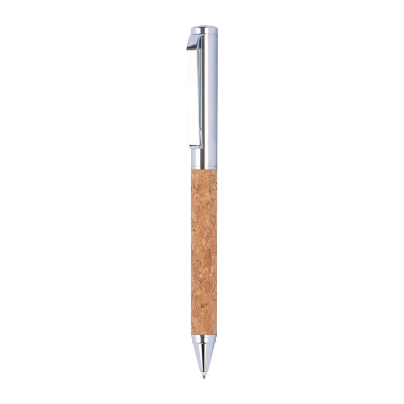 Pix elegant din metal și plută Beige
