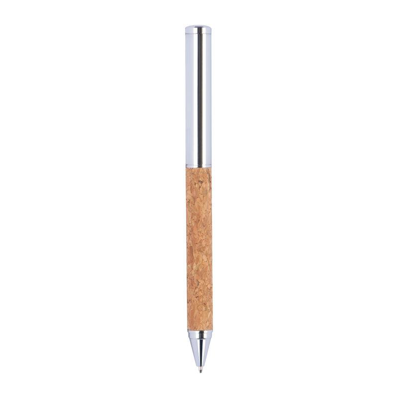 Pix elegant din metal și plută Beige