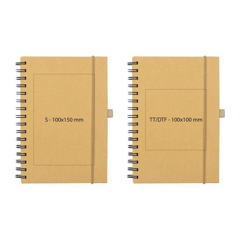 Caiet spiralat A5 Beige