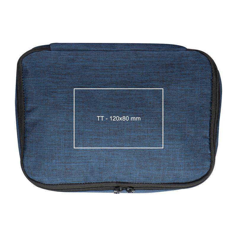 Geantă frigorifică cu 2 compartimente Albastru