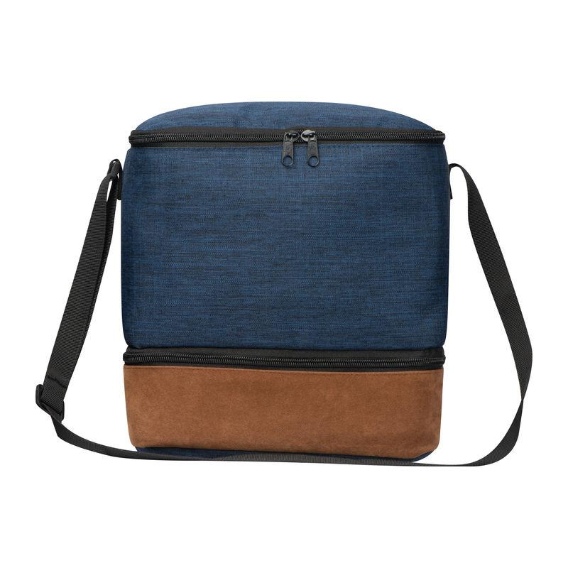 Geantă frigorifică cu 2 compartimente Albastru