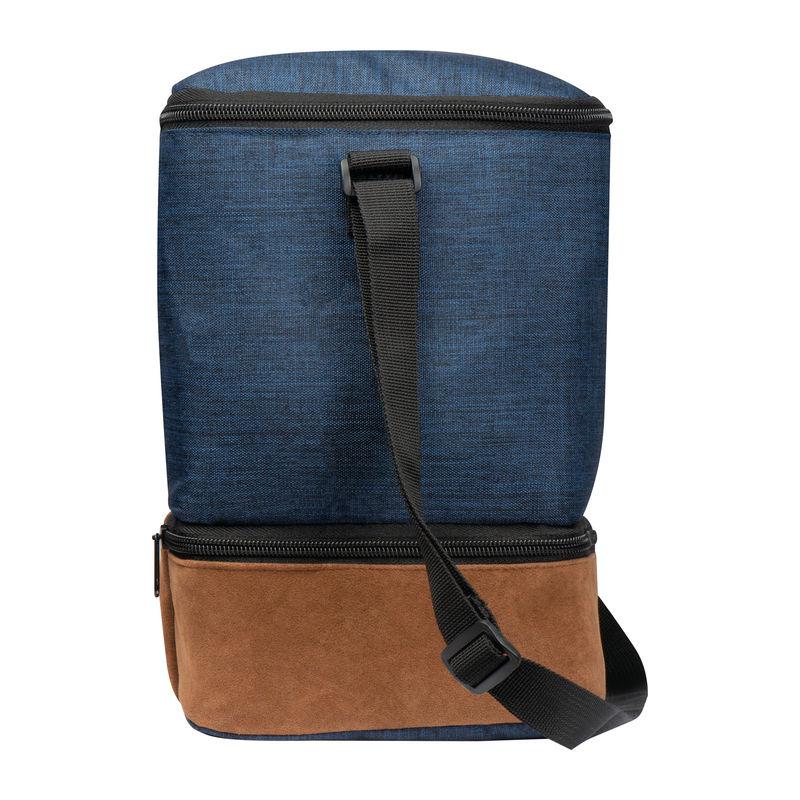 Geantă frigorifică cu 2 compartimente Albastru