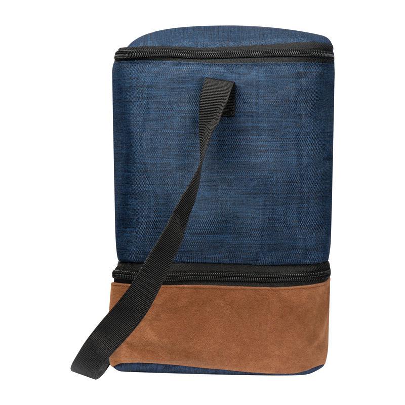 Geantă frigorifică cu 2 compartimente Albastru