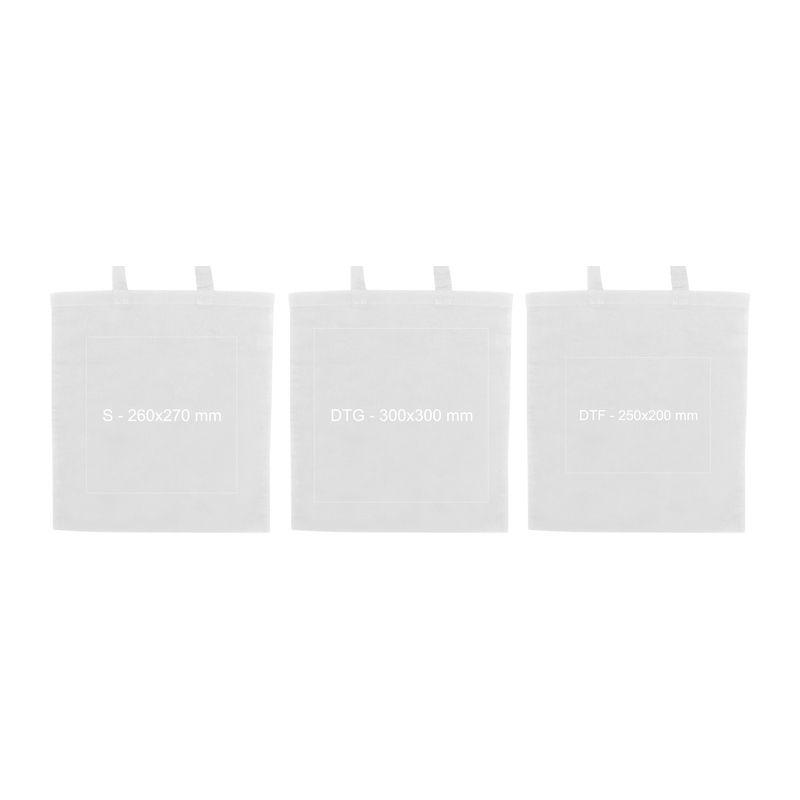 Sacoşă de cumpărături Alb