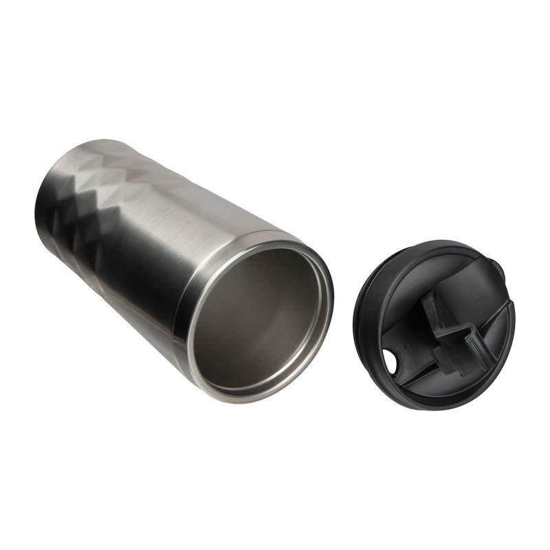 Cană termos cu perete dublu, 400 ml Gri