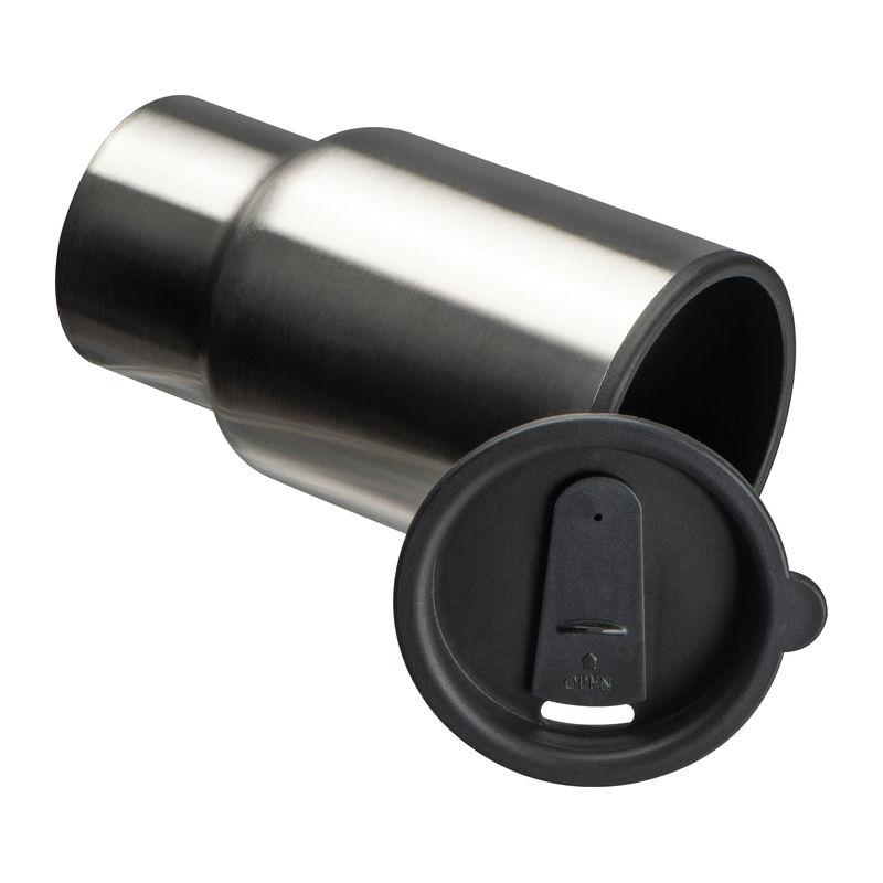 Cană din oțel inoxidabil cu funcție de încălzire USB Gri