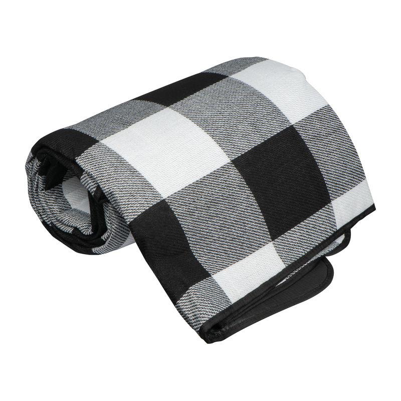 Patură picnic cu toartă Negru