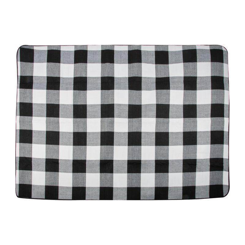 Patură picnic cu toartă Negru