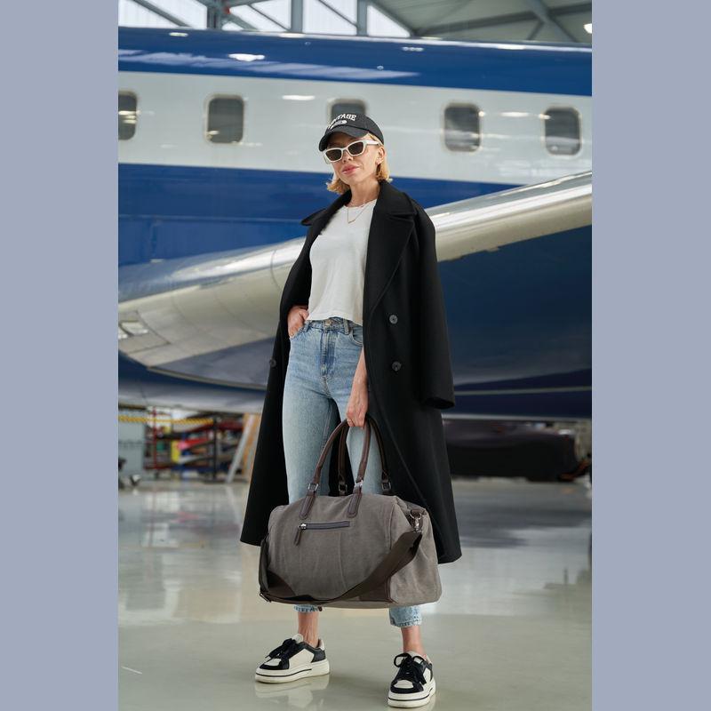 Geantă de voiaj Mark Twain Beige