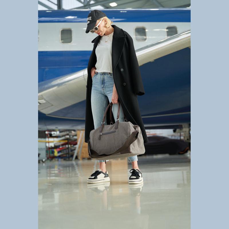 Geantă de voiaj Mark Twain Beige