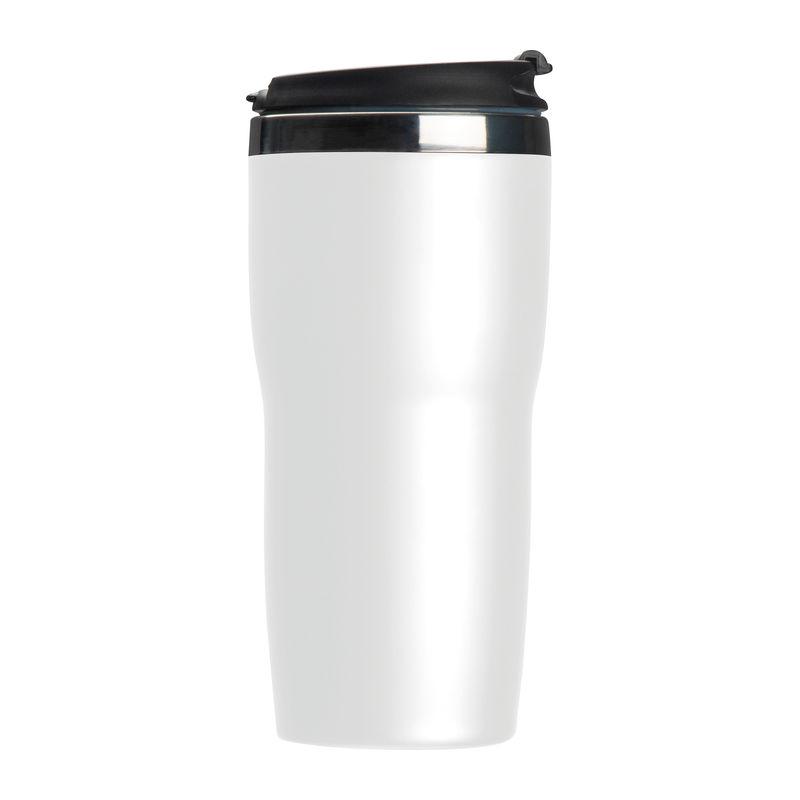 Cană termos cu perete dublu Alb