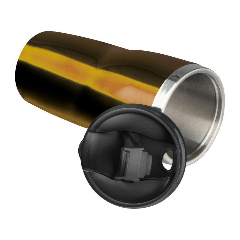 Cană termos cu perete dublu Galben