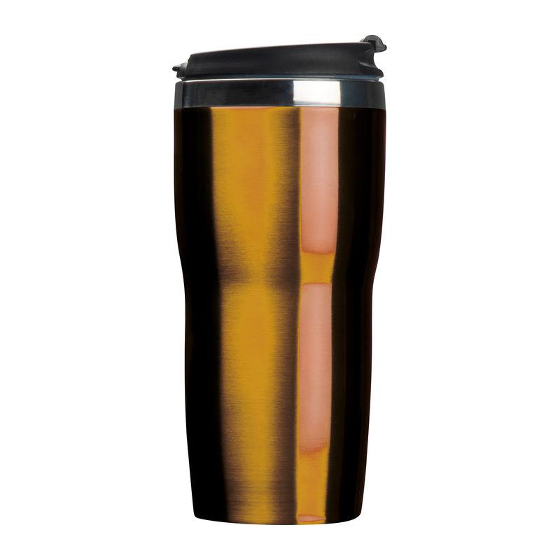 Cană termos cu perete dublu Galben