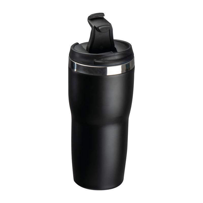 Cană termos cu perete dublu Negru