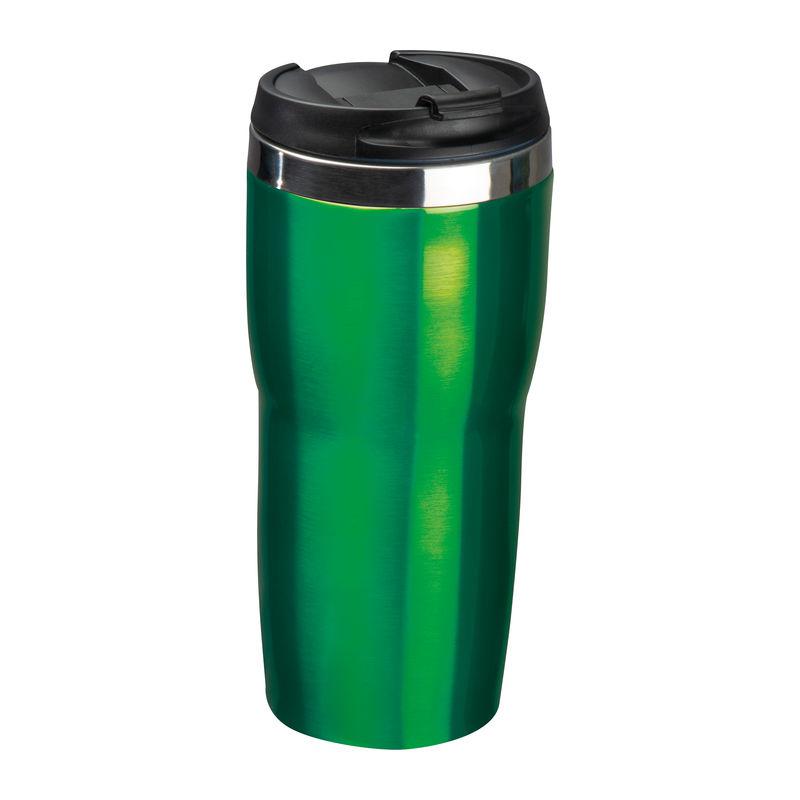 Cană termos cu perete dublu Verde